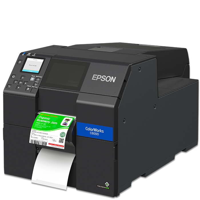 Принтер для печати этикеток. Epson Colorworks c6000ae. Epson 6000 принтер. Thermal transfer Color Label Printer. Epson Colorworks c6000 цена