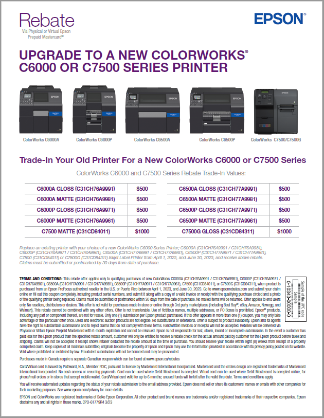 Epson TradeIn Brochure General Data