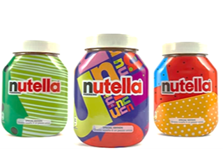 Nutella unique packaging designs