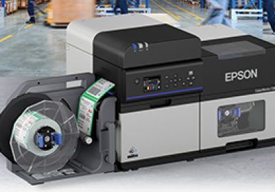 Epson ColorWorks CW-C8000 With Rewinder