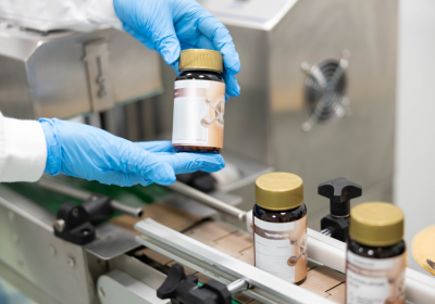 Automated Labeling of Bottles