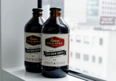 Coffee Bottle Labels