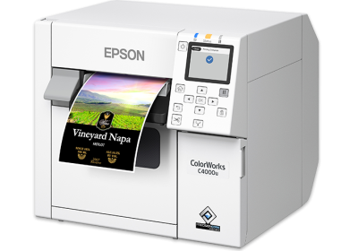 Epson ColorWorks CW-C4000 Color Inkjet Label Printer