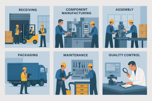 Manufacturing Facility Areas