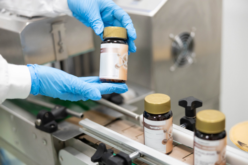 Automated Labeling of Bottles