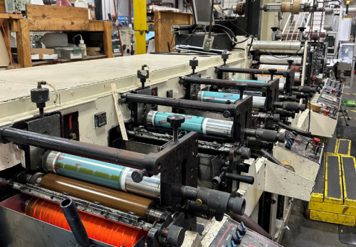 Printing Press in Action