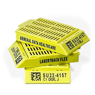 The LaserTrack FLEX Can Print On 1, 2 or 3 Sides Of The Cassette