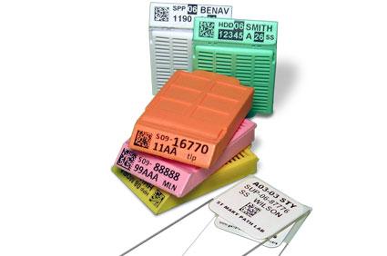 tissue cassettes and slides with barcodes
