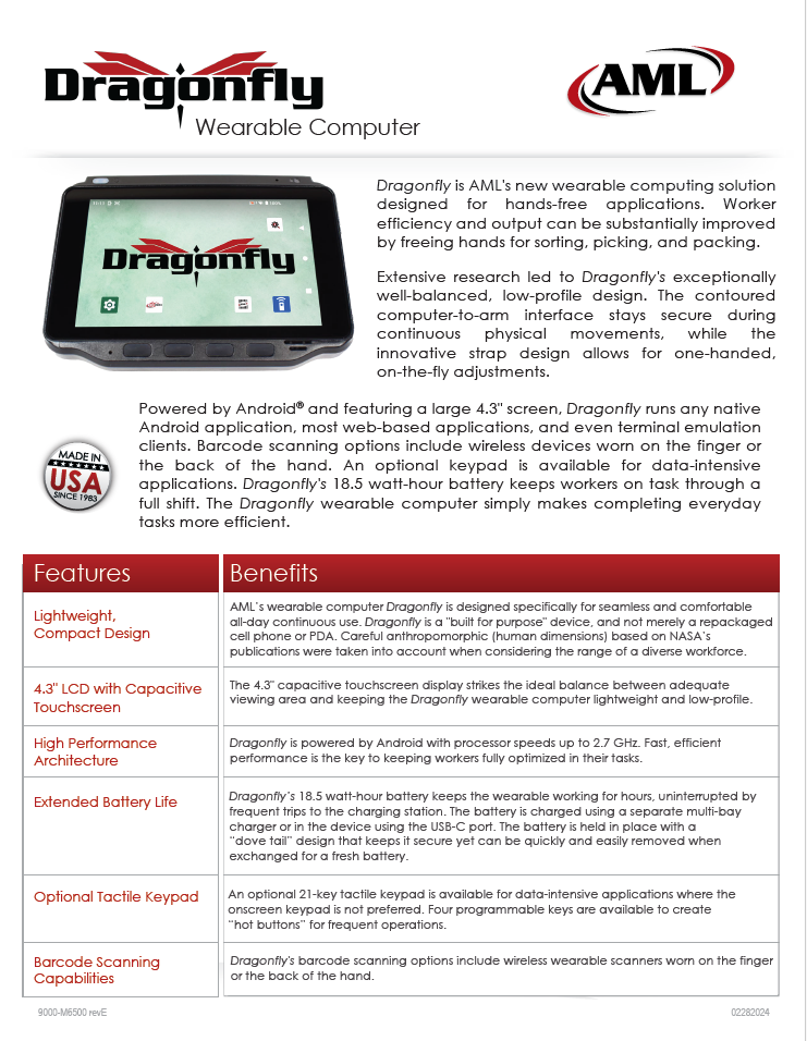 AML Dragonfly Brochure