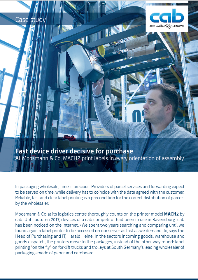Moosmann & Co MACH2 Case Study
