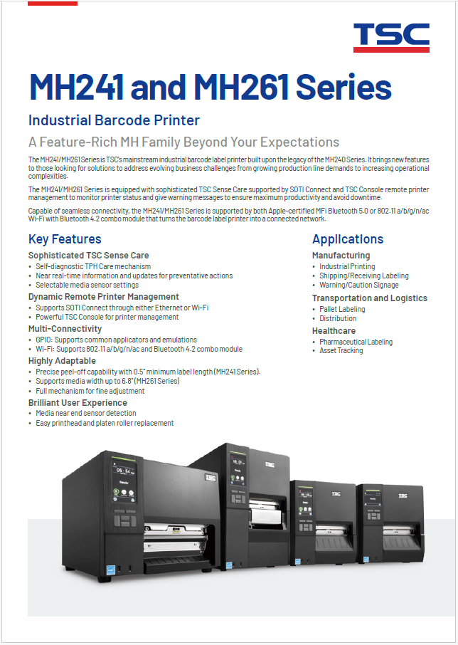 TSC MH Series Product Brochure