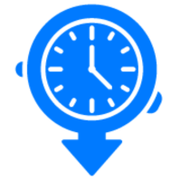 Less Downtime Icon