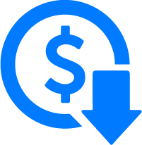 Lower Cost of Ownership Icon