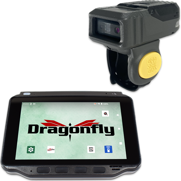 AML Dragonfly Wearable Computer and WSC Wearable Ring Scanners