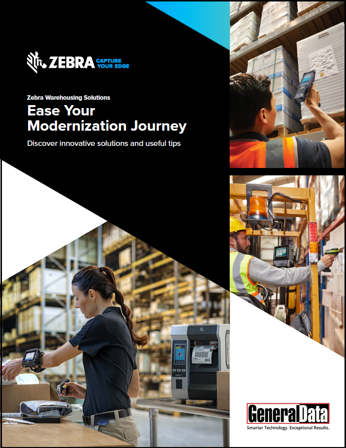 Zebra 5-Phase Warehouse Modernization Guide Brochure