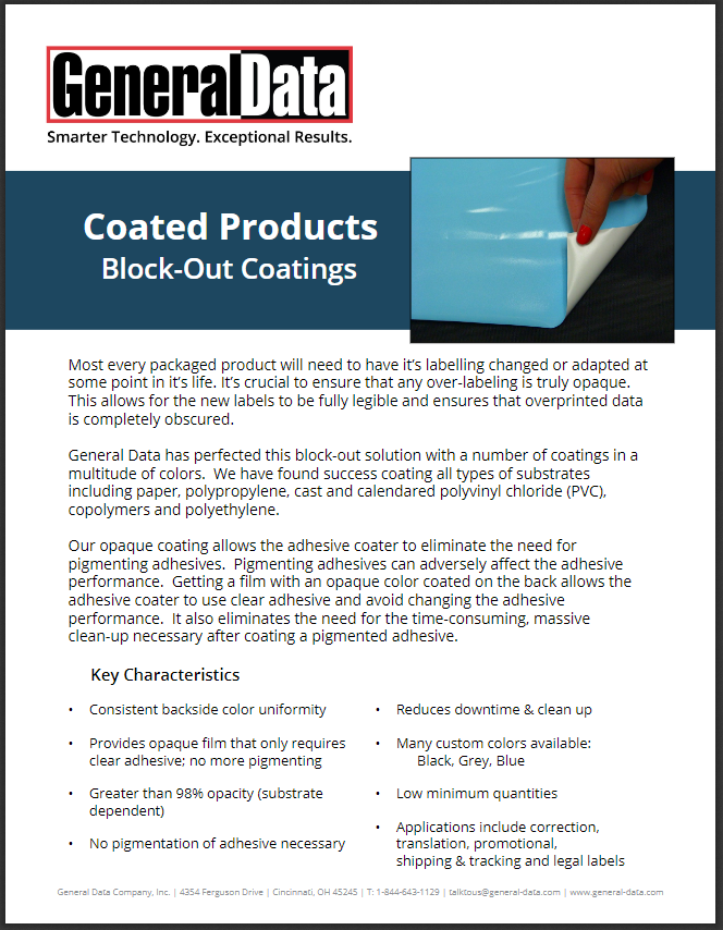 Block-Out Coatings Brochure