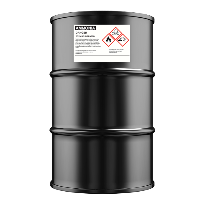 Chemical Drum Labels