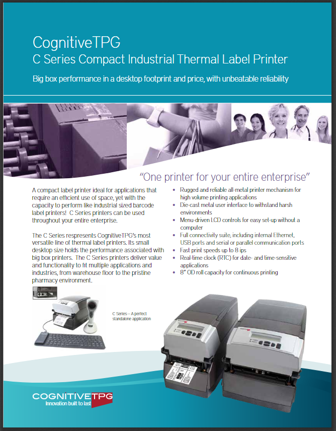 Cognitive CXT2-1300 Product Brochure