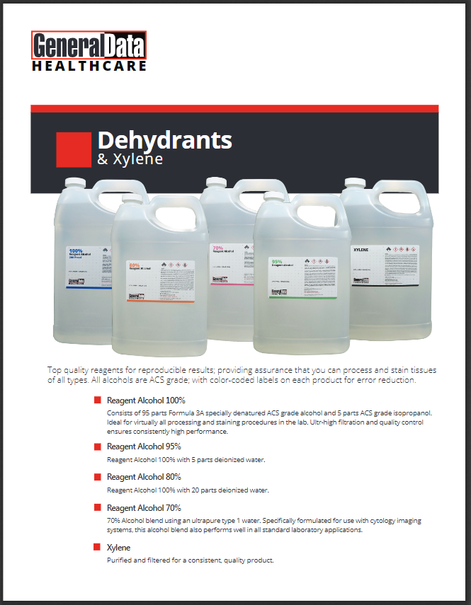 Dehydrants & Xylene Product Brochure