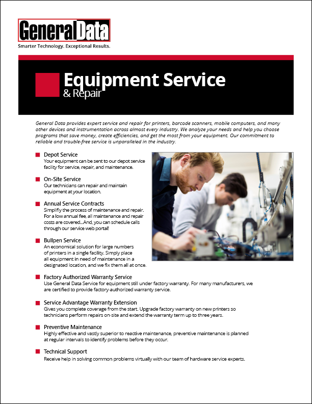 General Data Service Product Brochure