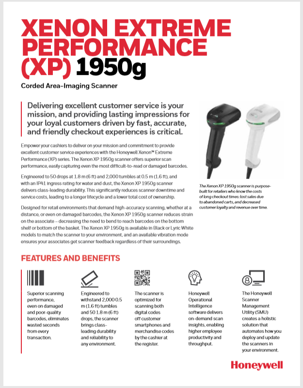 Honeywell Xenon Product Brochure