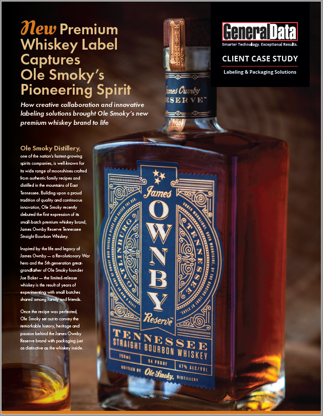 Ole Smoky's James Ownby Whiskey Label Case Study